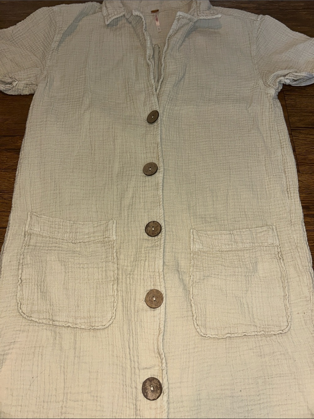 Free People Almeda Buttondown 100%
Cotton Dress Size Small - Picture 6 of 9
